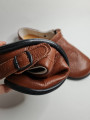 Clogs adjustable strap brown bruciato
