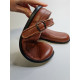 Clogs adjustable strap brown bruciato