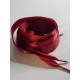 Lacets en satin bordeaux