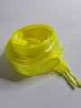 Lacets en satin jaune vif fluo