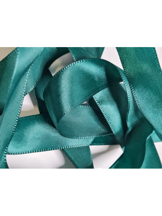 Lacets en satin vert