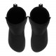 Booties leather slippers black