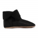 Booties leather slippers black