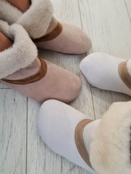 Sheepskin boots slippers