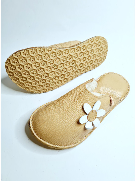 chaussons cuir personnalisables à l'infini pour s'adapter à vos envies