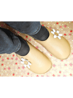 chaussons cuir personnalisables à l'infini pour s'adapter à vos envies