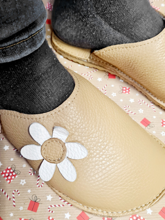 chaussons cuir personnalisables à l'infini pour s'adapter à vos envies