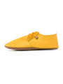 Lace up leather slippers girasole