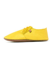 Chaussons lacets cuir soleil