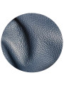 Chaussons lacets cuir blu marino