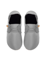 Chaussons lacets cuir perla