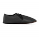 Chaussons lacets cuir nero