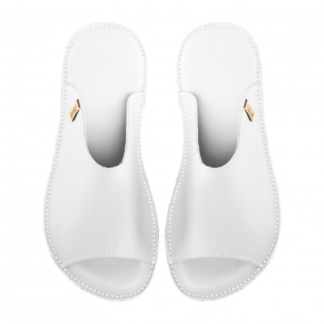 Summer Slippers Slides bianco