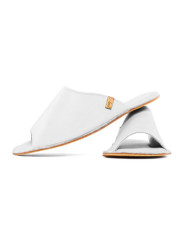 Summer Slippers Slides bianco