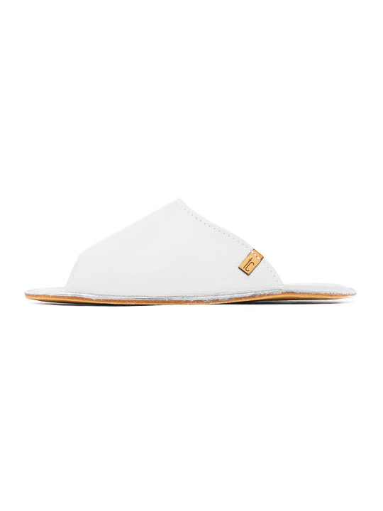 Summer Slippers Slides bianco