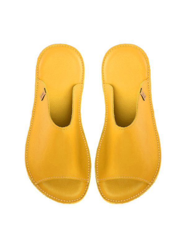 Leather Slides leather girasole