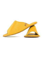 Claquette slides cuir girasole