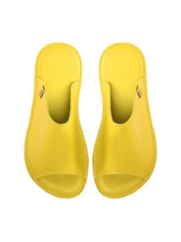 Leather Slides leather soleil