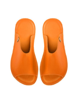 Leather Slides leather volcanic
