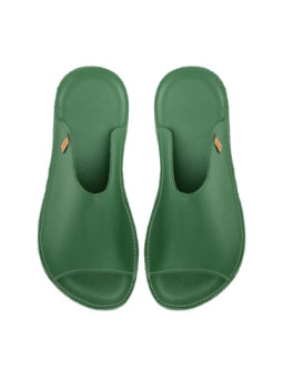 Leather Slides leather avocado