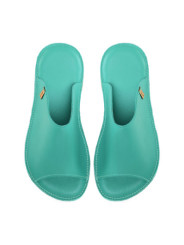 Leather Slides leather Caraibe