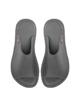 Leather Slides leather fog