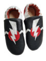Manga leather slippers