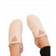 Sheepshin slippers colorful heart Suede sole