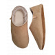 Babouche brown woolen slippers