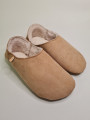 Babouche brown woolen slippers