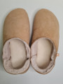 Babouche brown woolen slippers