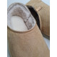 Babouche brown woolen slippers