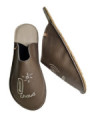 Chaussons cuir souple personnalisés Filles