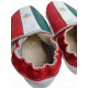 flag of Mexico on slippers