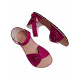Sandales Boho cuir personnaliser ma couleur