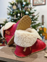 čižmy členkové koža vlna barefoot minimalistické pánske dámske zima