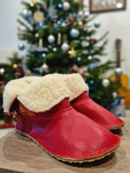 bottes bottines cuir laine barefoot minimalistes homme femme hiver 