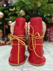 čižmy členkové koža vlna barefoot minimalistické pánske dámske zima