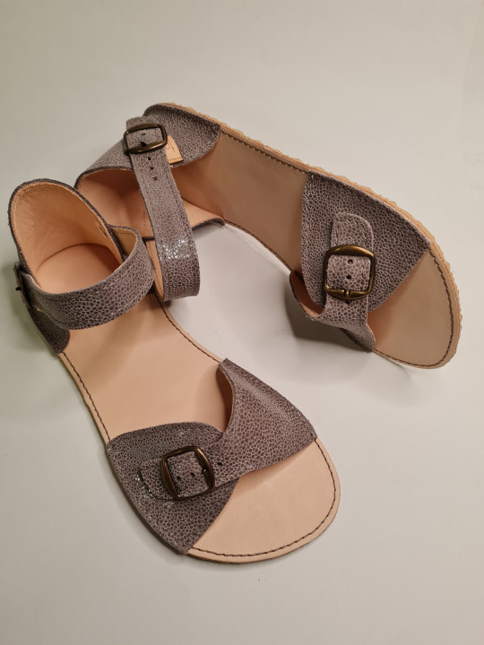 sandále barefoot koža leto elegantné pohodlné 