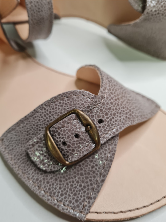 sandales barefoot cuir été élégantes confortables