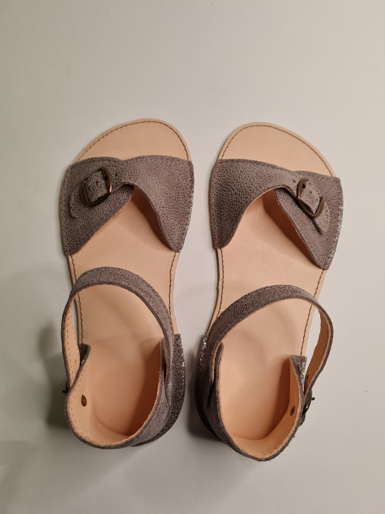 sandále barefoot koža leto elegantné pohodlné 