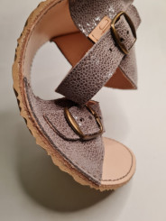 sandále barefoot koža leto elegantné pohodlné 