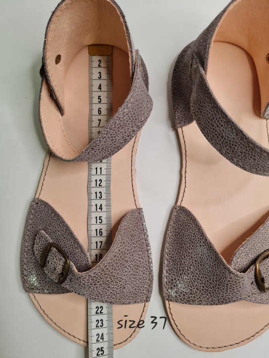 sandále barefoot koža leto elegantné pohodlné 