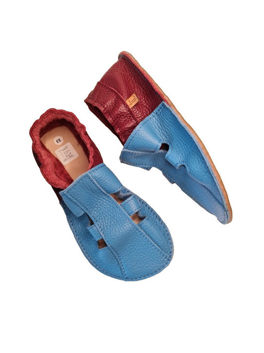 Summer leather shoes - Combine your colors