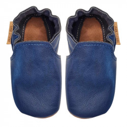 vegan slippers blue