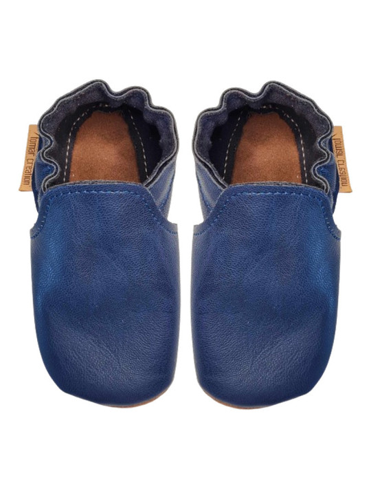 vegan slippers blue