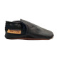 chaussons vegan noir