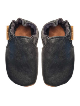 vegan slippers black