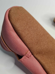 vegan slippers pink