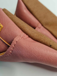 chaussons vegan rose